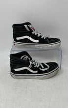 Load image into Gallery viewer, Vans Kids Sk8-Hi 721356 Black High Top Lace-Up Sneaker Shoes Size 13
