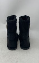 Load image into Gallery viewer, Michael Kors Womens Black Suede Mid Calf Round Toe Winter Boots Size 5
