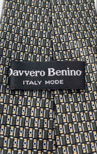 Load image into Gallery viewer, Davvero Benino Mens Multicolor Printed Adjustable Formal Designer Tie
