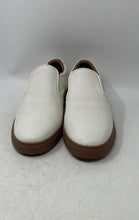 Load image into Gallery viewer, Thomas &amp; Vine Mens Conley White Leather Round Toe Slip-On Sneaker Shoes Sz 13 WD
