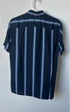 Load image into Gallery viewer, Perry Ellis Mens Multicolor Striped Short Sleeve Button-Up Shirt Size Small
