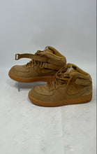 Load image into Gallery viewer, Nike Boys Air Force 1 Mid 07 Brown Round Toe Lace-Up Sneakers Shoes Size 3Y
