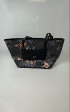 Load image into Gallery viewer, Guess Womens Multicolor Signature Print Zipper Double Handle Tote Handbag
