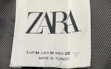 Load image into Gallery viewer, Zara Womens Black Sleeveless V-Neck Pockets Button Front Vest Size Medium

