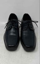 Load image into Gallery viewer, Edition By Forever Link Mens Black Leather Lace-Up Derby Dress Shoes Size 7
