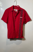 Load image into Gallery viewer, Hugo Boss Mens Red Cotton Straight Fit Long Sleeve Collared Button-Up Shirt Sz M
