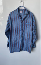 Load image into Gallery viewer, Brooks Brothers Mens Blue Printed Long Sleeve Button-Up Shirt Size Large
