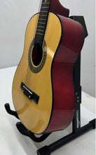 Load image into Gallery viewer, Master-Play Beige Brown Right-Handed 6 String Dreadnought Acoustic Guitar w/ Bag

