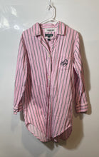 Load image into Gallery viewer, Lauren Ralph Lauren Mens Pink Striped Cotton Long Sleeve Button-Up Shirt Size L
