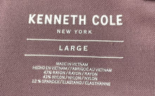 Load image into Gallery viewer, Kenneth Cole Mens Purple Short Sleeve Button-Up Shirt Size Large
