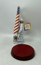 Load image into Gallery viewer, Flambro Multicolor Emmett Kelly Jr Seaman 1st Class American Flag Clown Figurine
