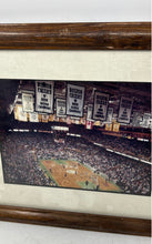 Load image into Gallery viewer, Basketball Arena Photo Championship Banners Boston Celtics Framed Picture
