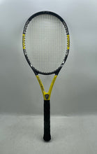 Load image into Gallery viewer, Fischer Black And Yellow Air Carbon FSS Comfort Grip Tennis Racket
