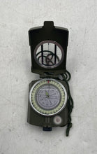 Load image into Gallery viewer, Green Military Lensatic Hiking Scout Army Prismatic Compass With Carrying Bag
