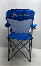 Load image into Gallery viewer, Ozark Trail Blue Mesh Folding Lightweight Portable Chair With Storage Bag

