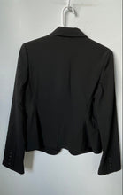 Load image into Gallery viewer, Express Design Studio Womens Black Notch Lapel Two-Button Blazer Size 6
