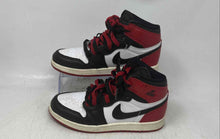 Load image into Gallery viewer, Nike Unisex Kids Air Jordan 1 High OG FD1412-106 Black Red Sneakers Shoes Sz 2Y
