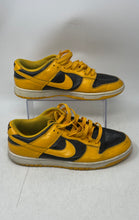 Load image into Gallery viewer, Nike Mens Dunk Low Black Yellow Championship Goldenrod Sneaker Shoes Size 10.5
