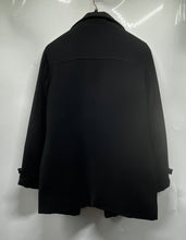 Load image into Gallery viewer, J.Percy Womens Black Long Sleeve Pockets Full-Zip Jacket Size Medium
