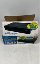 Load image into Gallery viewer, Apex Model DT250A Black Analog Pass Digital Wired TV Converter Box
