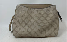 Load image into Gallery viewer, Nine West Womens Light Brown Signature Print Crossbody Handbag With Card Holder
