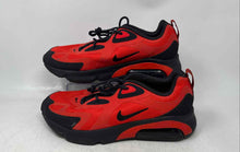 Load image into Gallery viewer, Nike Mens Air Max 200 AQ2568-600 Red Black Low Top Lace-Up Sneaker Shoes Size 10
