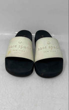 Load image into Gallery viewer, Kate Spade New York Womens Sunny White Black Slip-On Slide Sandals Size 7B
