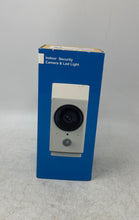 Load image into Gallery viewer, Hiseeu Model P20 White Indoor Security Camera And Led Light Not Tested
