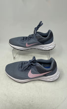 Load image into Gallery viewer, Nike Womens Revolution 6 DC3729-400 Gray White Lace-Up Sneaker Shoes Size 6
