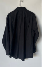 Load image into Gallery viewer, Jos. A. Bank Mens Black Cotton Tailored Fit Collared Dress Shirt Size 16.5-34
