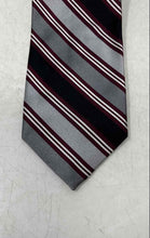 Load image into Gallery viewer, Corsini Sevenfold Collection Mens Multicolor Striped Adjustable Designer Necktie
