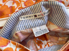 Load image into Gallery viewer, Tommy Hilfiger Womens White Orange Floral Mini Skirt Size 4
