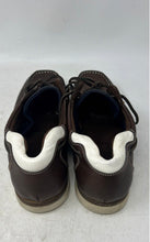 Load image into Gallery viewer, Moda Com Mens Brown Leather Lace-Up Low Top Boat Shoes Size EUR 42
