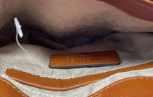Load image into Gallery viewer, Michael Kors Womens Fulton Brown Leather Signature Print Crossbody Handbag
