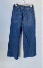 Load image into Gallery viewer, Zara Womens Blue Medium Wash Denim The Marine Straight Leg Jeans Size 6

