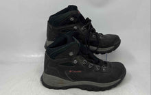 Load image into Gallery viewer, Columbia Womens Newton Ridge Plus Black Waterproof Hiking Boots Size 7.5

