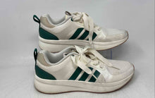 Load image into Gallery viewer, Adidas Mens Edge Lux 6.0 White Green Lace-Up Low Top Sneakers Shoes Size 8.5

