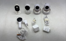 Load image into Gallery viewer, Lot Of 5 Pcs Assorted White Indoor Surveillance Home Security Camera Not Tested

