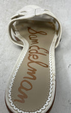 Load image into Gallery viewer, Sam Edelman Womens Illie White Leather Slip-On Slide Sandals Size 7.5 M
