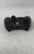 Load image into Gallery viewer, PowerA Black Enhanced Wireless Controller For Nintendo Switch Not Tested
