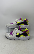 Load image into Gallery viewer, Nike Mens Air Huarache Run AH8049-101 White Green Purple Sneaker Shoes Size 10.5
