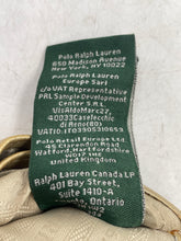 Load image into Gallery viewer, Authentic Lauren Ralph Lauren Womens Gold-Tone Leather Flap Clutch Wallet
