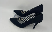 Load image into Gallery viewer, Christian Siriano Womens Black Pointed Toe Slip-On Stiletto Pump Heels Size 10
