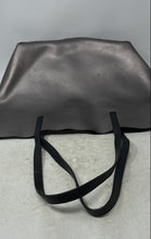 Load image into Gallery viewer, Kate Spade New York Womens Silver-Tone Black Shoulder Strap Medium Tote Bag
