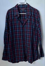 Load image into Gallery viewer, Michael Kors Mens Multicolor Plaid Cotton Long Sleeve Button-Up Shirt Size XXL
