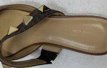Load image into Gallery viewer, Michael Kors Womens Wren Brown Leather Pointed Toe Slip-On Flats Size 9.5M
