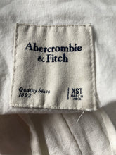 Load image into Gallery viewer, Abercrombie &amp; Fitch Womens White Long Sleeve One-Piece Romper Size XST With Tag

