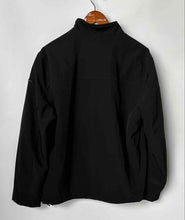 Load image into Gallery viewer, Calvin Klein Mens Black Long Sleeve Pockets Full-Zip Jacket Size Large
