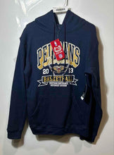 Load image into Gallery viewer, Ultra Game Womens Blue NBA Pullover Hoodie Size Medium With Tag
