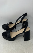 Load image into Gallery viewer, Marc Fisher Womens Black Adjustable Strap Block Heel Platform Sandals Size 11 M
